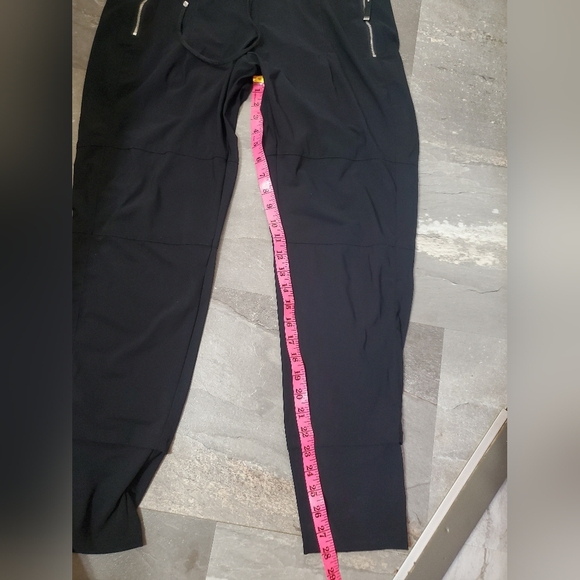 Raffaello Rossi Jogger Candy Stretch Pant. Black. Size 10 US. 28" Inseam. - Picture 3 of 13